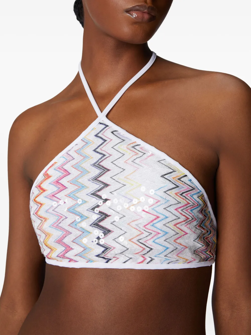 Shop Missoni Zigzag-pattern Bikini