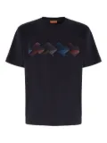 Missoni zigzag-print T-shirt - Blue