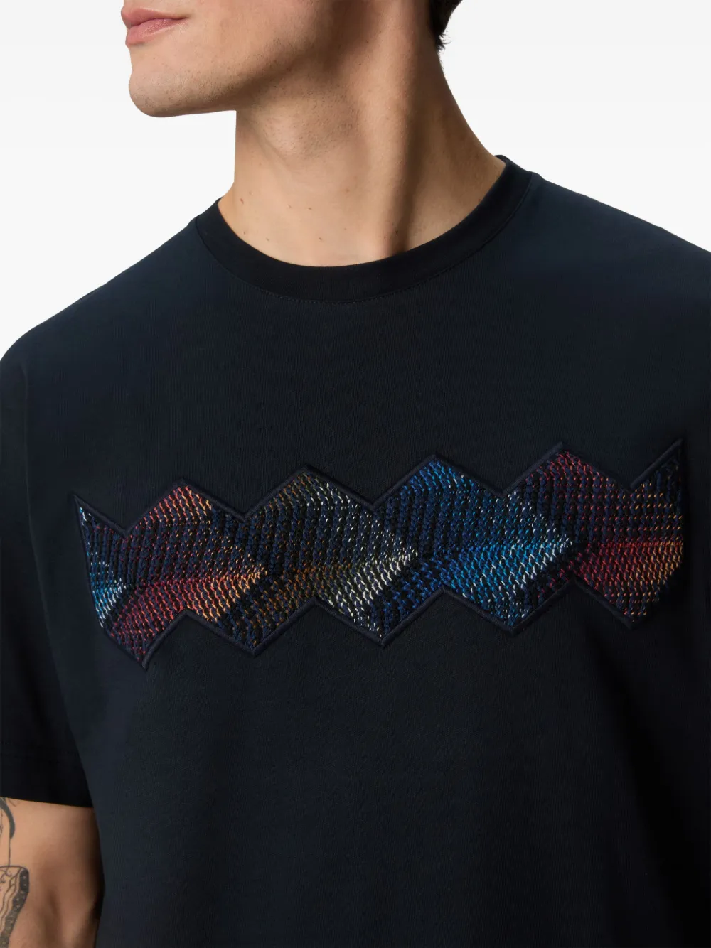 Missoni T-shirt met print Blauw