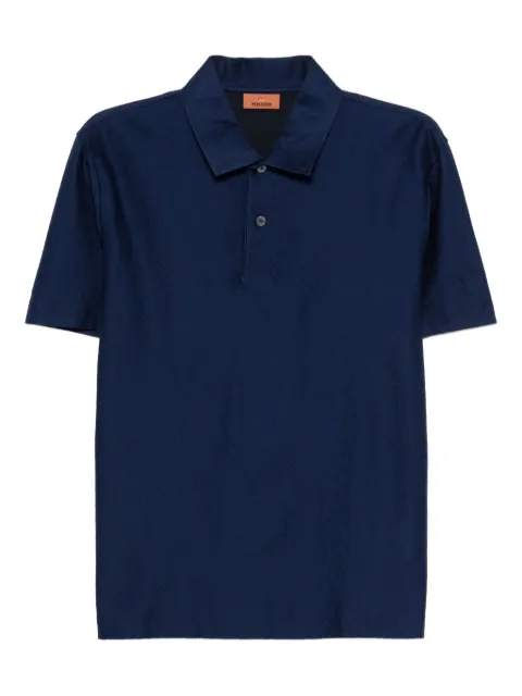 Missoni zigzag-woven polo shirt