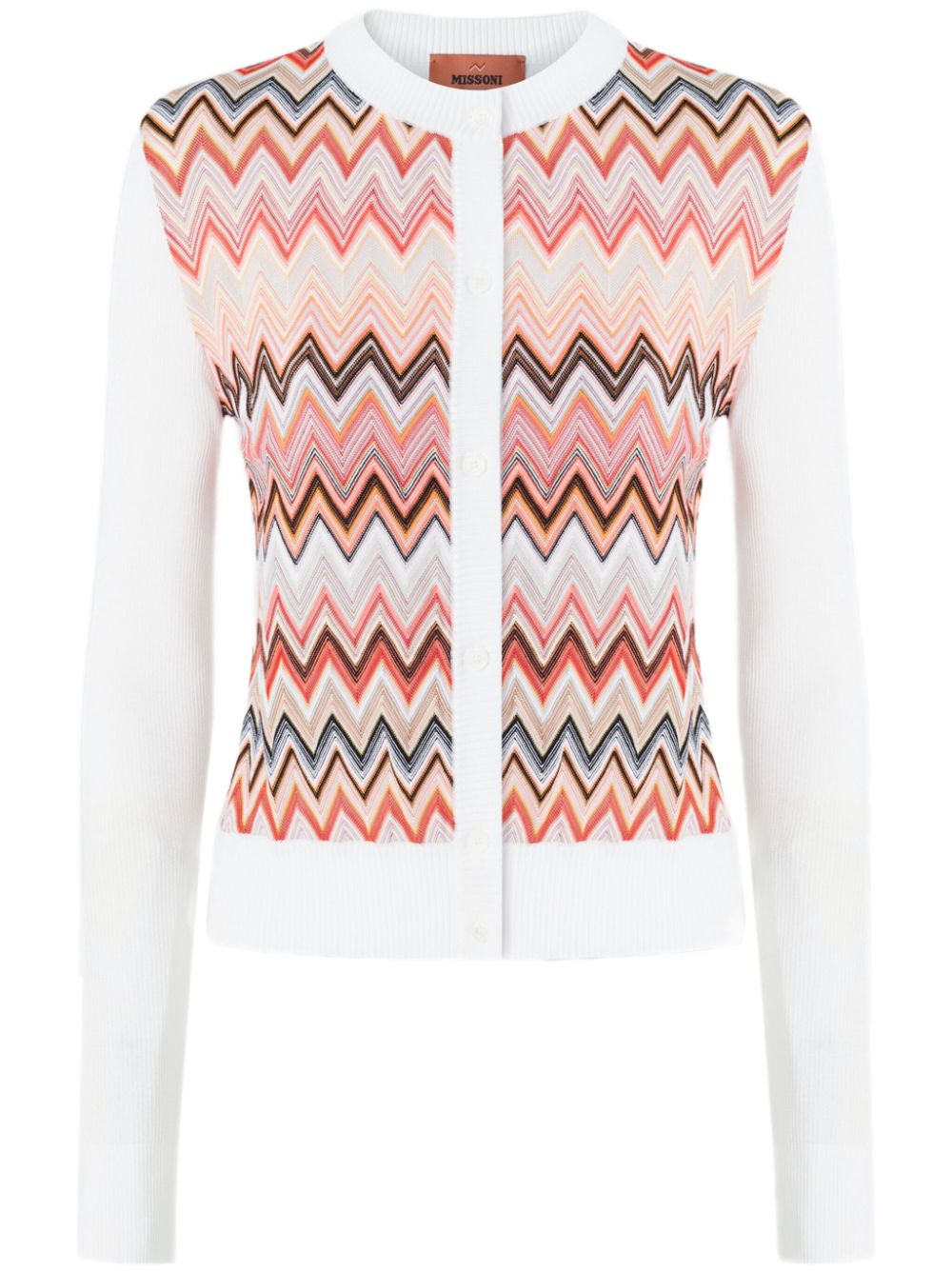 Missoni Vest met chevron streep Wit