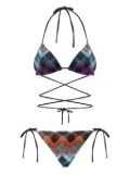 Missoni zigzag-pattern bikini - Black