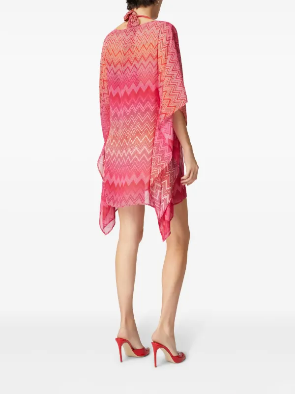 Missoni Zigzag Beach Dress | Pink | FARFETCH