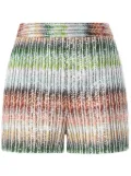 Missoni striped shorts - Green