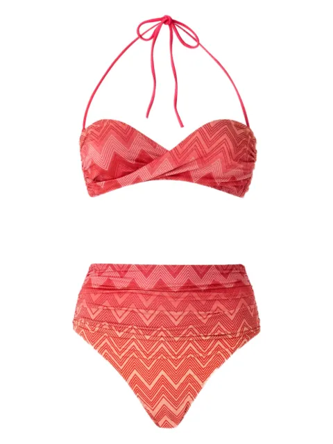 Missoni zigzag bikini set