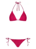 Missoni zigzag-knit bikini set - Purple