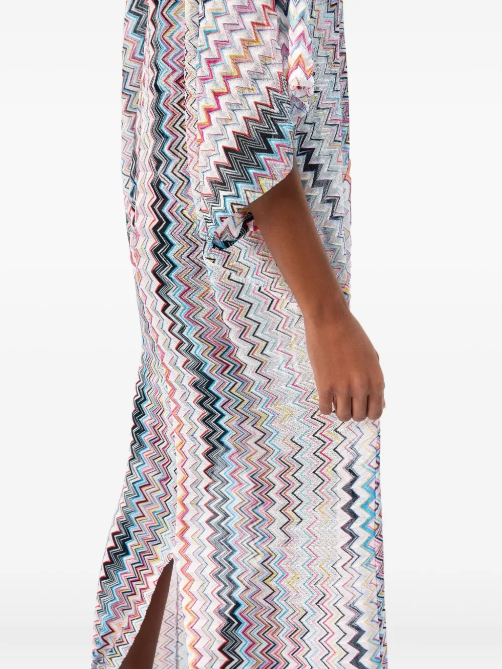 Missoni patterned dress Wit