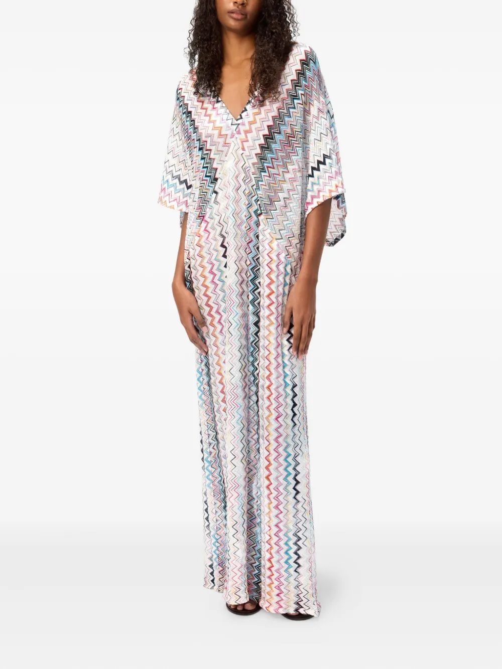 Missoni patterned dress Wit