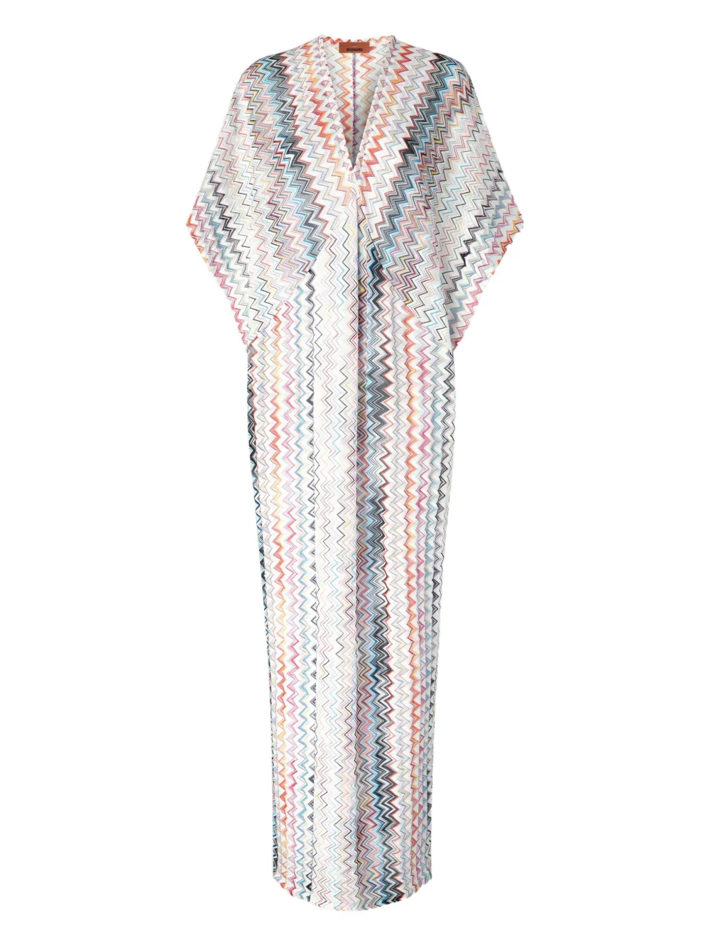 Missoni Patterned Dress In White