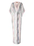 Missoni patterned dress - White