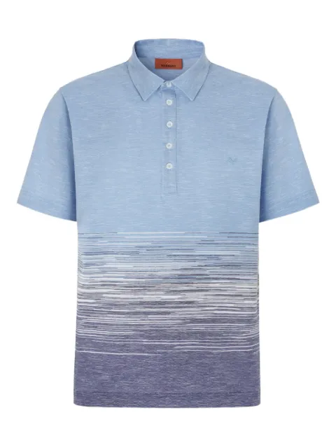 Missoni intarsia-knit polo shirt