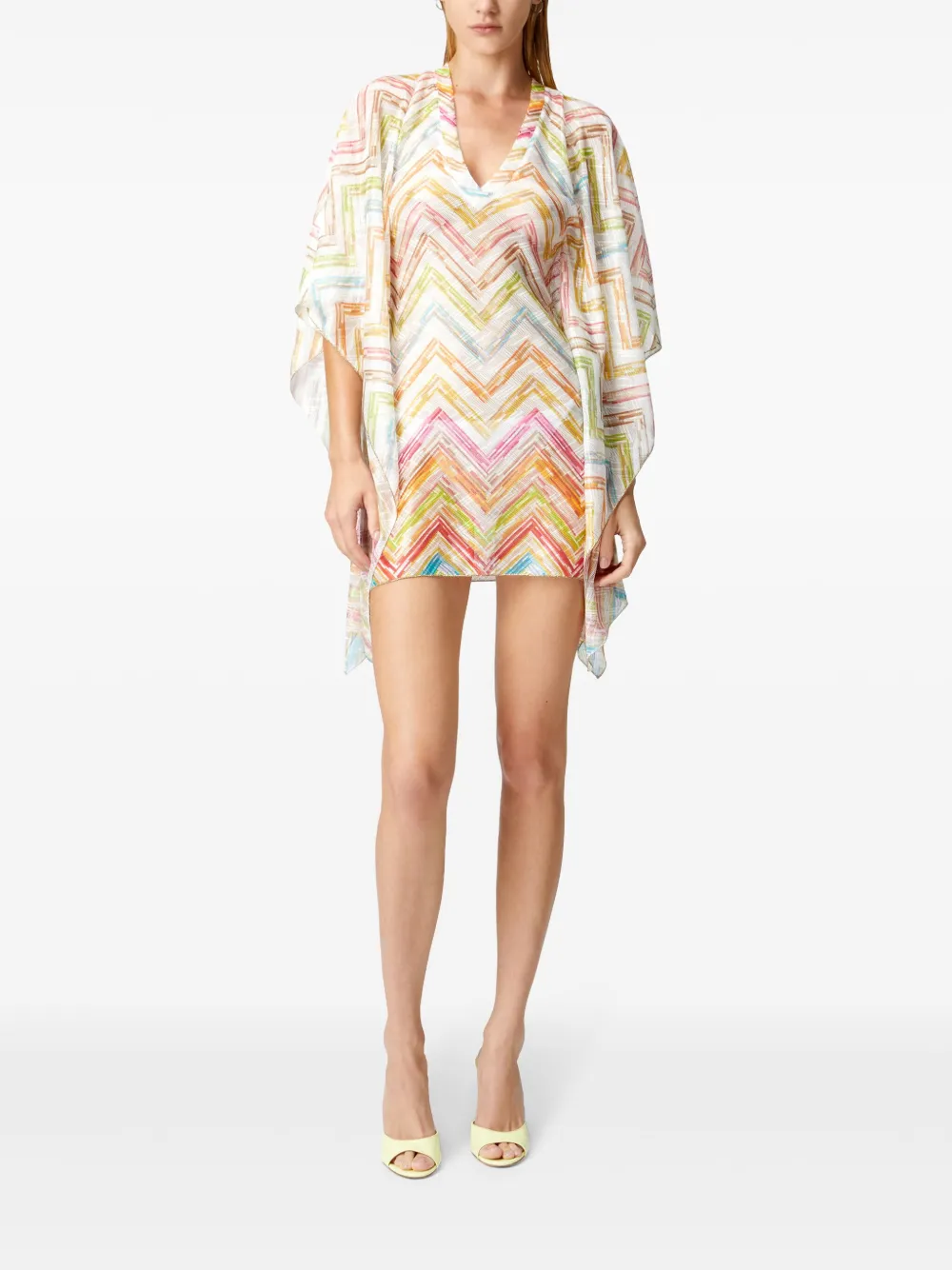 Missoni Mini-jurk met print Wit