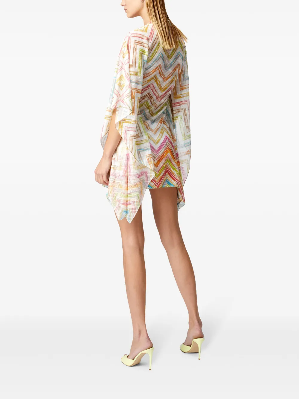 Missoni Mini-jurk met print Wit