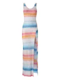 Missoni zigzag-pattern dress - White