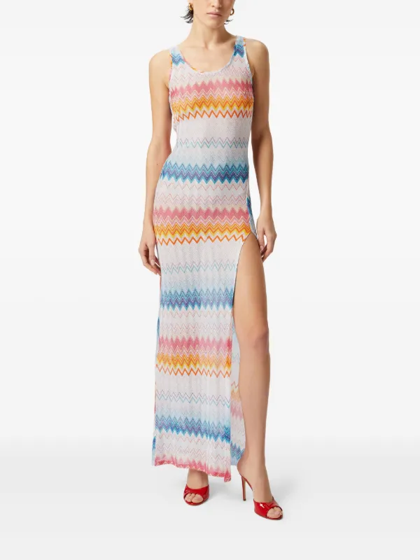 Missoni zigzag-pattern Dress | White | FARFETCH