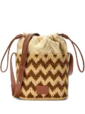 Missoni zigzag-pattern bucket bag - Brown