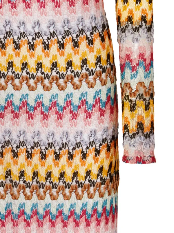 Missoni zigzag-woven Maxi Dress | Yellow | FARFETCH