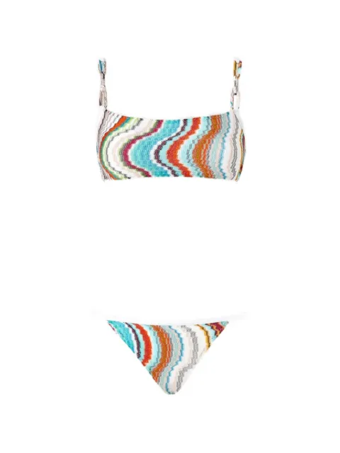 Missoni bikini à motif zig-zag