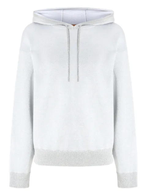 Missoni metallic-threading hoodie
