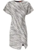 Missoni wrap mini dress - White