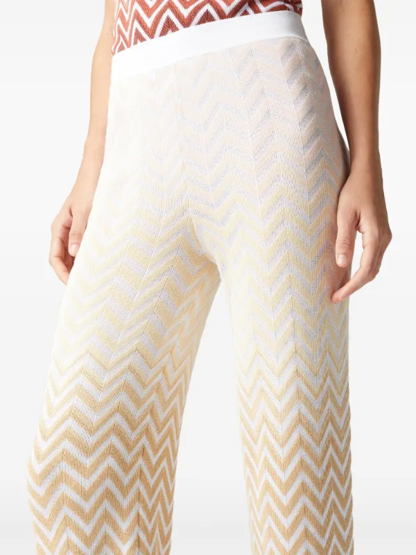 Missoni Zigzag Trousers | White | FARFETCH