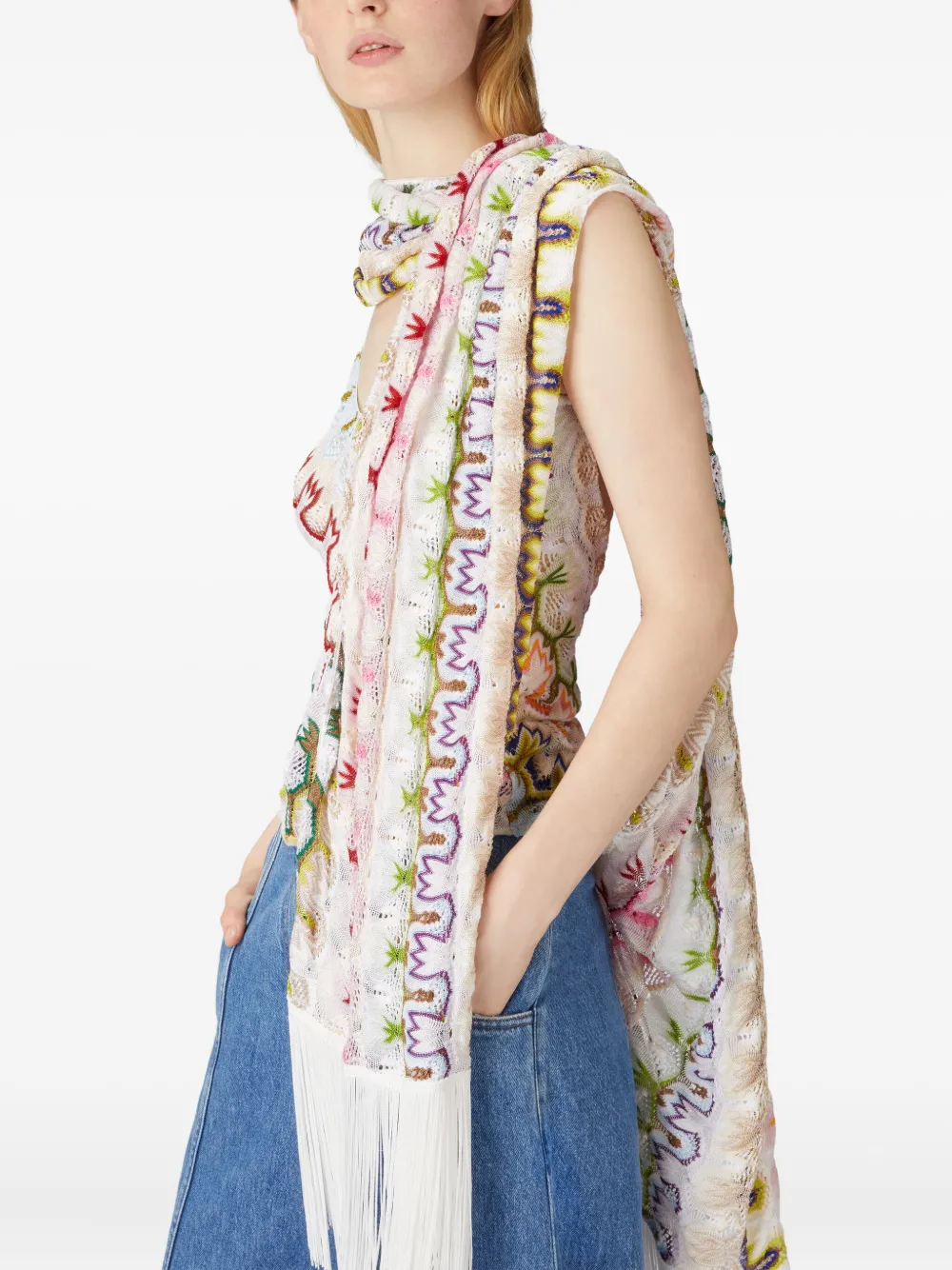 MISSONI KNITTED SCARF