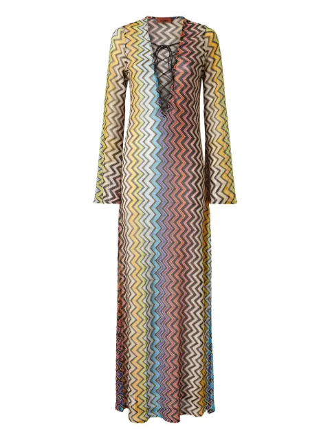 Missoni zigzag-pattern dress