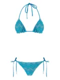 Missoni zigzag-pattern bikini - Blue