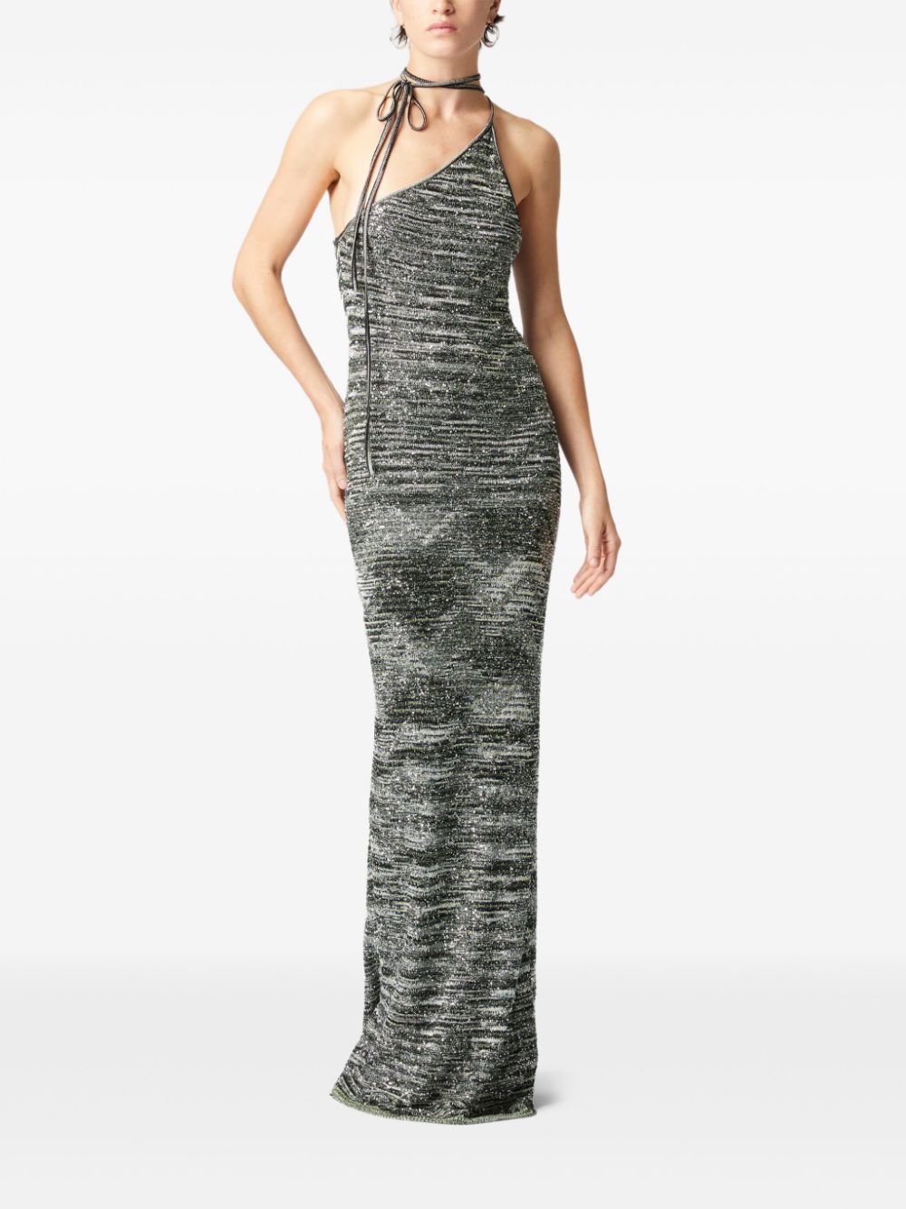 Missoni slub-knit maxi dress - Green