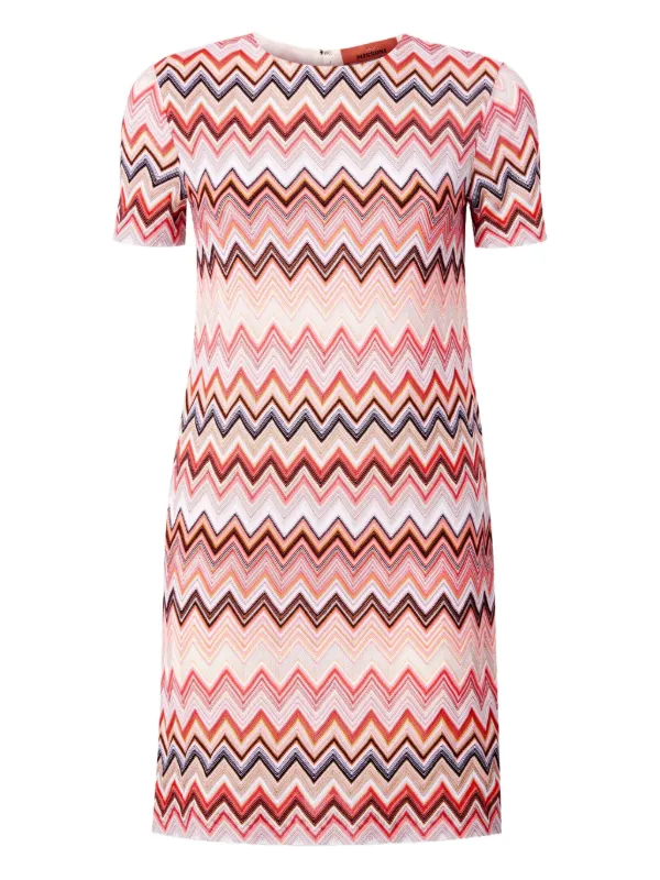 Missoni zigzag-pattern mini dress