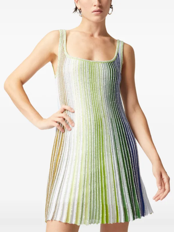 最新な | Dress Mini Plissé Missoni Green FARFETCH | トップス