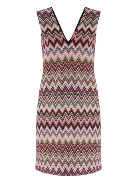 Missoni zigzag-pattern mini dress