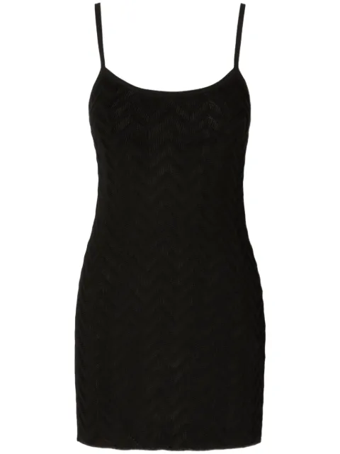 Missoni chevron-pattern mini dress