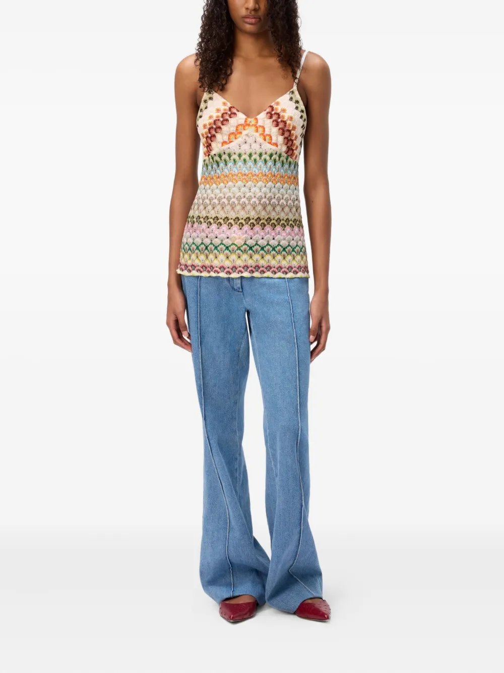 Missoni DS25SK1RBR0133 S6153 MULTI | Vests & Tank Tops | Image 2
