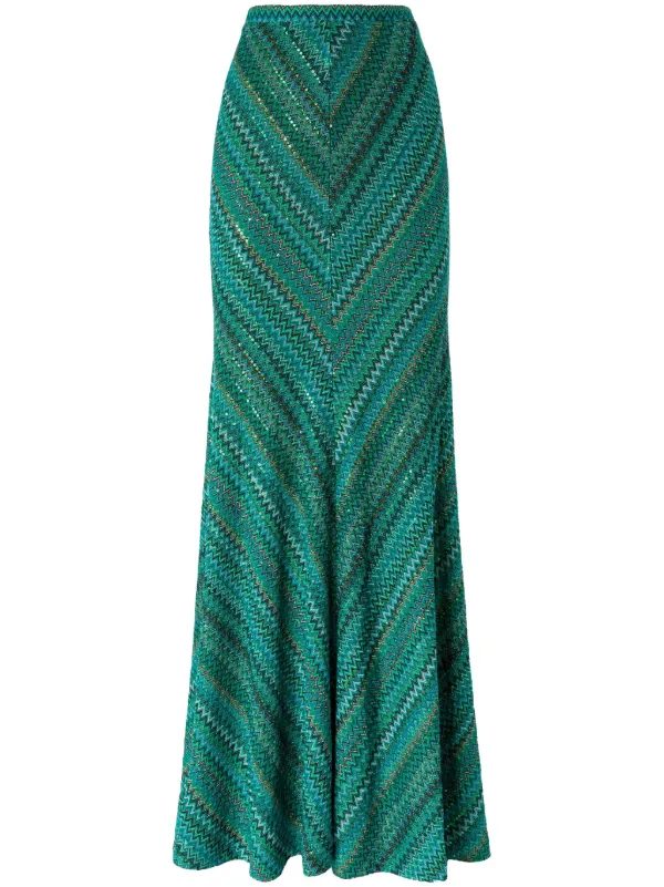 スカート MISSONI Pleated skirt Missoni Zigzag Mini Skirt with Metallic | Shopbop