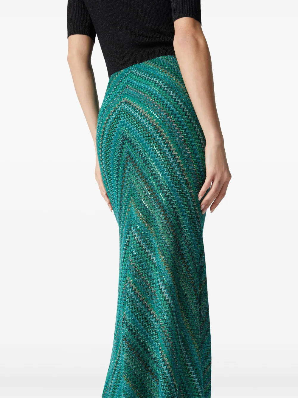MISSONI ZIGZAG MAXI SKIRT