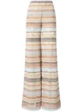 Missoni striped palazzo pants - Neutrals