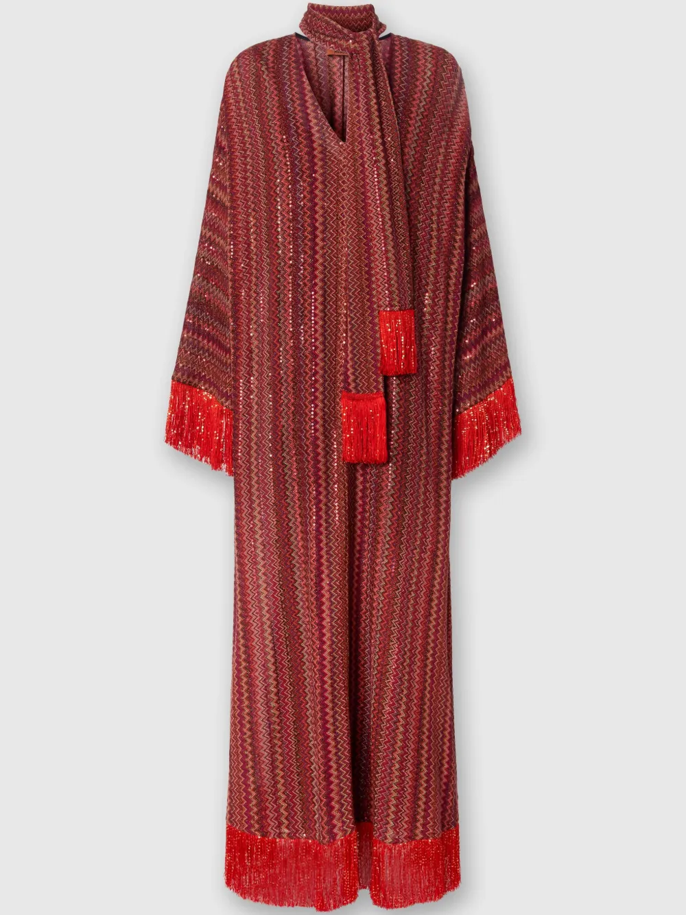 MISSONI ZIGZAG KAFTAN DRESS