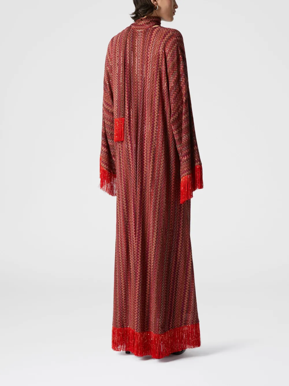 MISSONI ZIGZAG KAFTAN DRESS