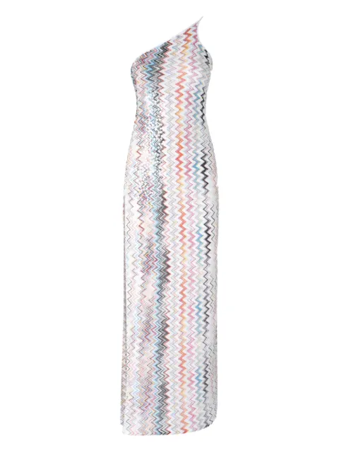 Missoni Abito con motivo a zigzag