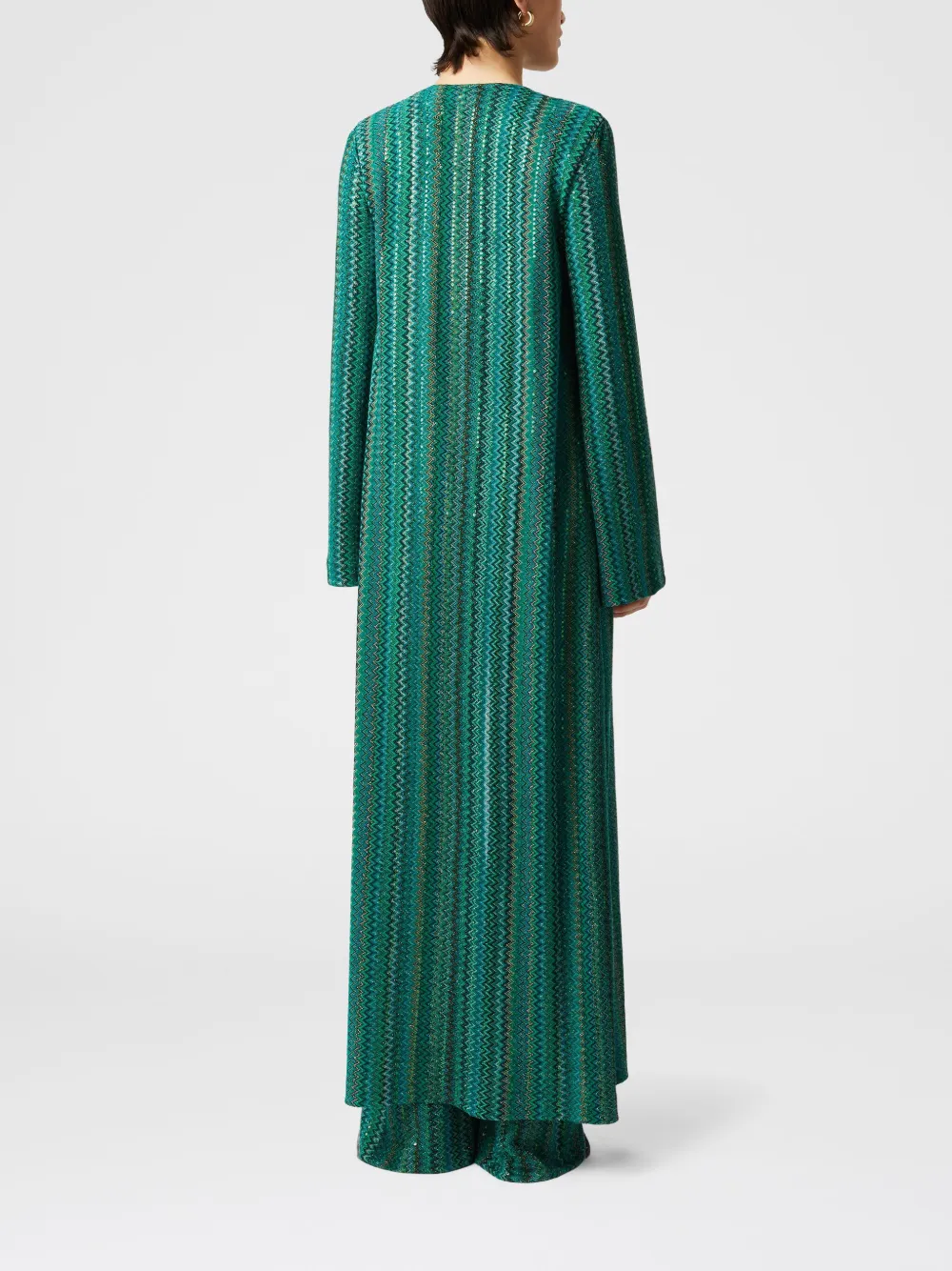 Missoni Zigzag vestjas Groen