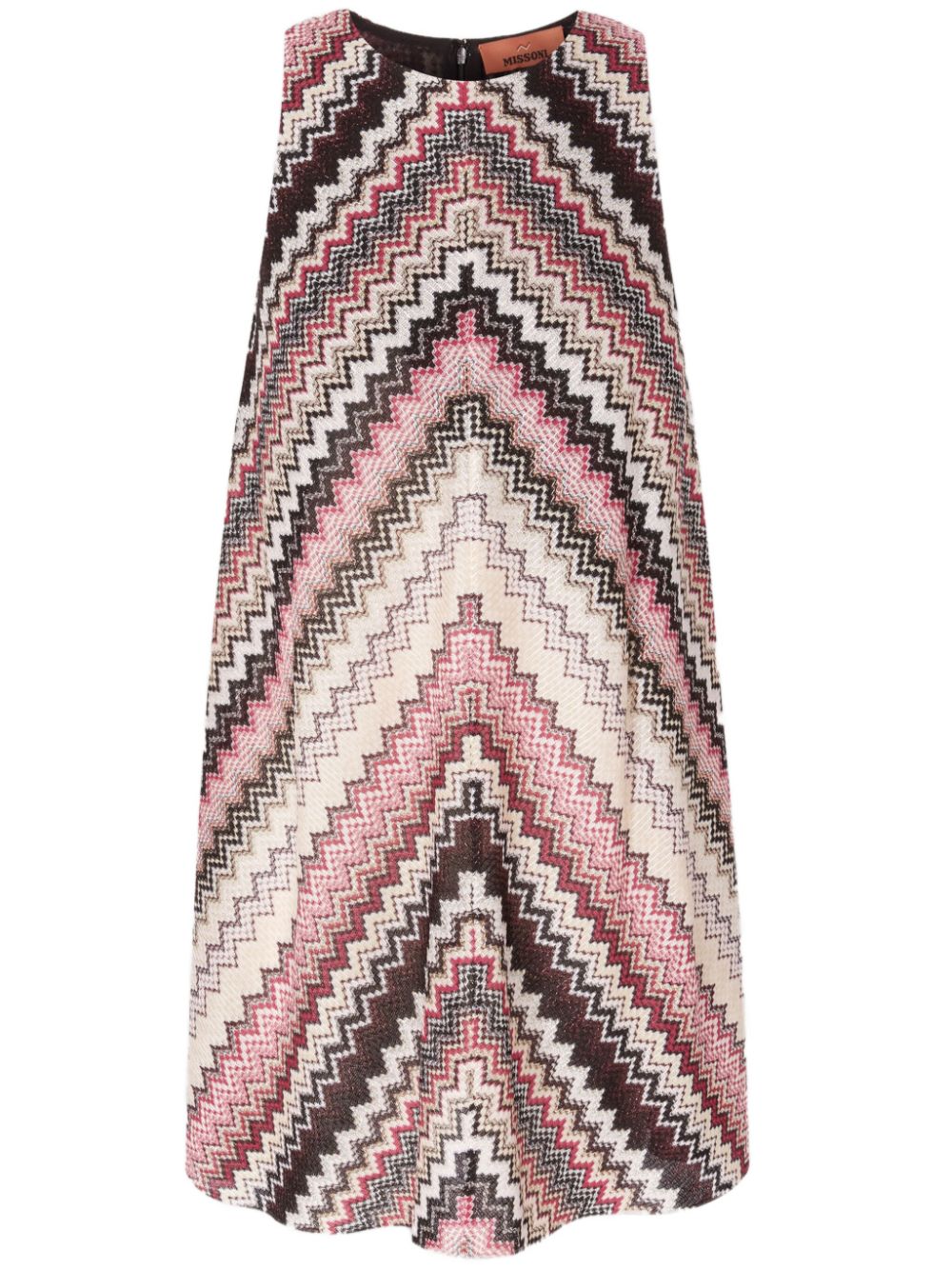 Missoni A-line mini dress - Pink