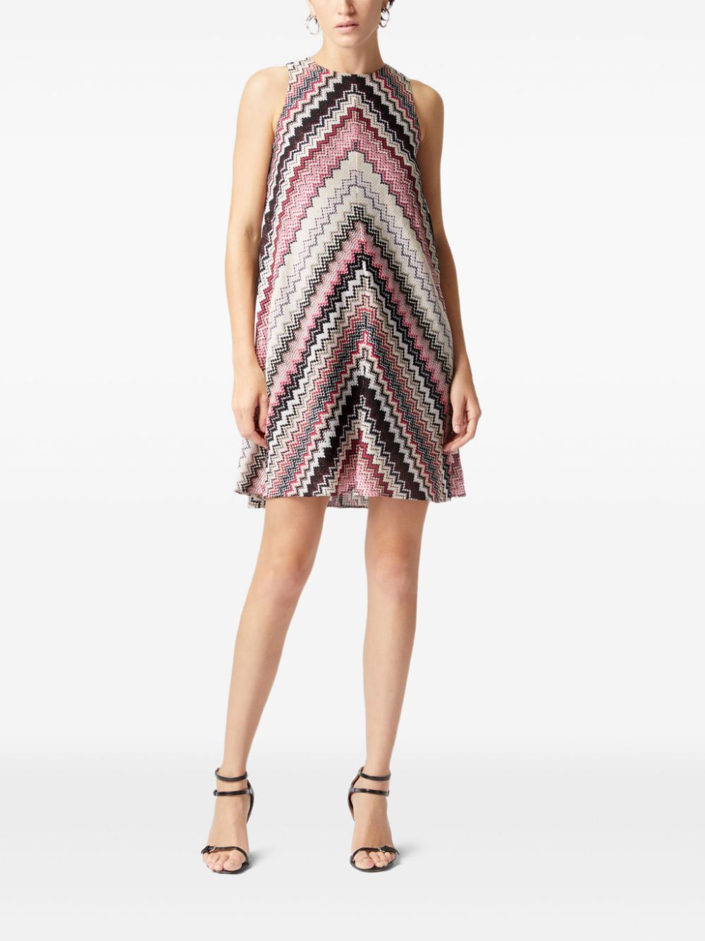 Missoni A-line mini dress - Pink