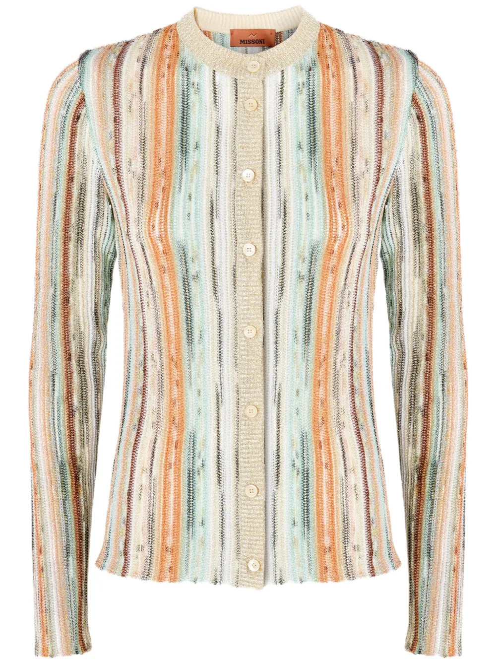 Missoni Gestreept vest Beige
