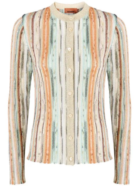 Missoni Gestreifter Cardigan