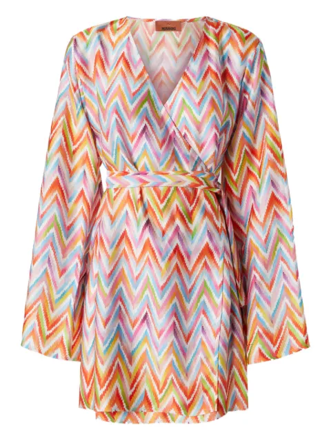 Missoni zigzag-pattern mini dress