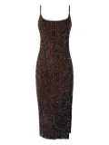 Missoni glitter-detailing midi dress - Black