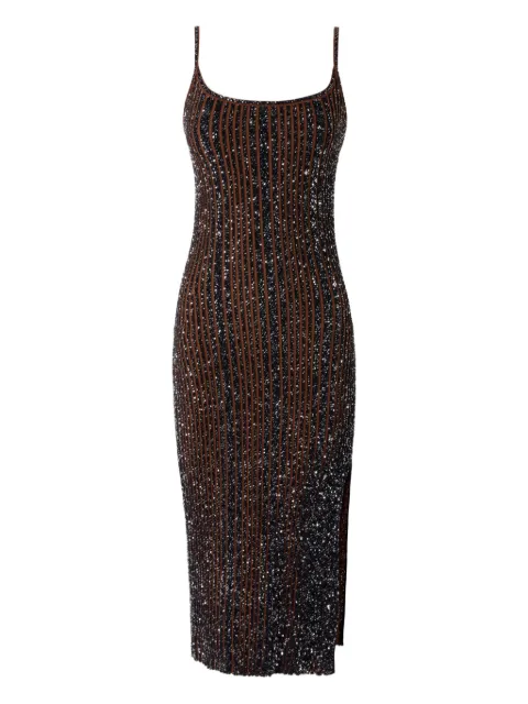 Missoni glitter-detailing midi dress