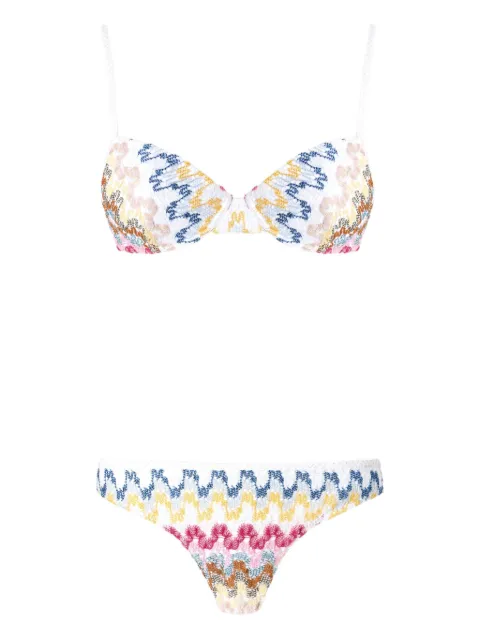 Missoni knitted bikini 