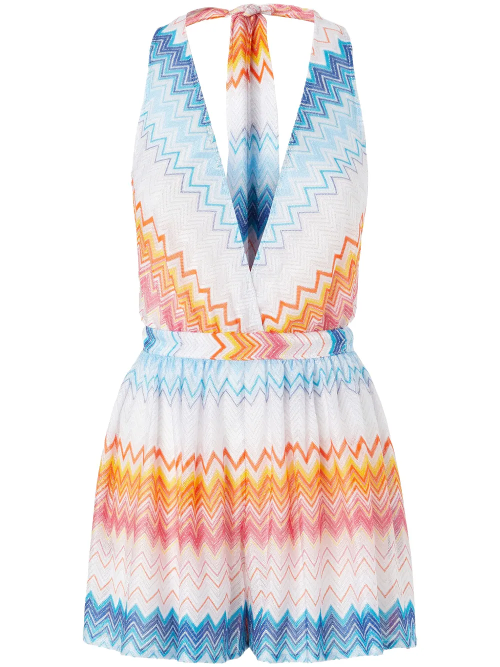 MISSONI ZIGZAG LAMÉ PLAYSUIT